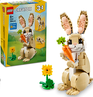LEGO® Creator 3 v 1 31162 Roztomilý králíček