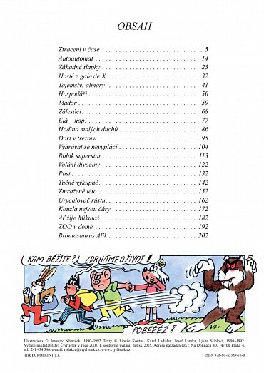 Náhled Věčné příběhy Čtyřlístku z let 1990 -1992 / 9. velká kniha