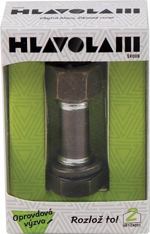 Kovový hlavolam - Šroub