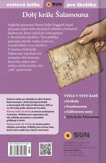 Náhled Doly krále Šalamouna - Světová četba pro školáky