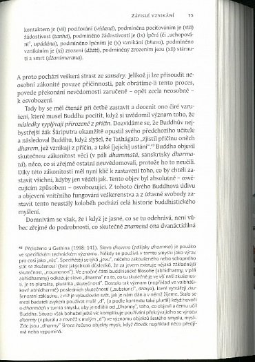 Náhled Buddhistické myšlení