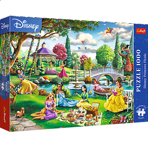 Puzzle Premium 1000 dílků  - Piknik s Disney princeznou