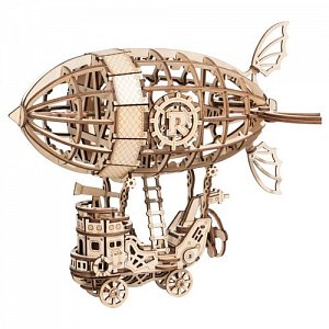 Dřevěné 3D puzzle - Vzducholoď