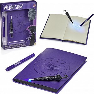 Wednesday, Zápisník s UV lampou