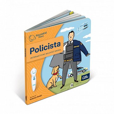 Náhled Policista - Kouzelné čtení minikniha pro nejmenší