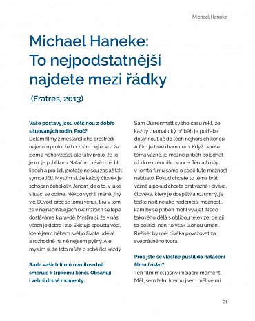 Náhled Film jsou tajné dveře do reality - 10 zásadních režisérek a režisérů současnosti – portréty a rozhovory