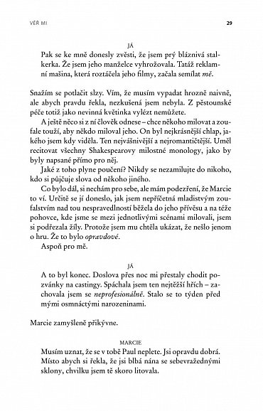 Náhled Věř mi, 1.  vydání