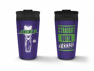 Hrnek Joker - Straight outta Gotham 450 ml, cestovní nerezový