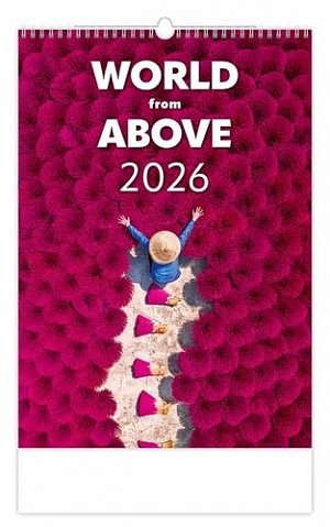 Kalendář nástěnný 2026 - World from Above