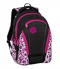 Bagmaster Studentský batoh BAG 9 C PURPLE/WHITE/BLACK