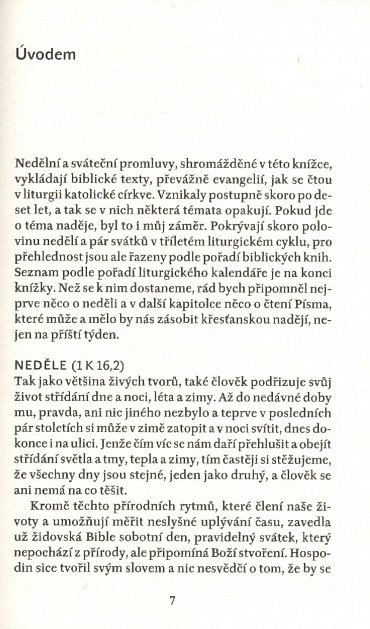 Náhled Naděje na neděli