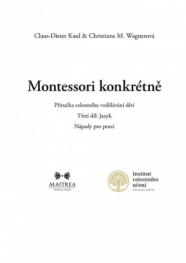 Náhled Montessori konkrétně 3 - Jazyk