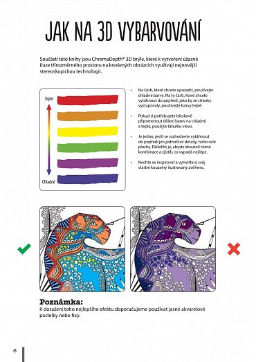 Náhled Kočičí 3D omalovánky