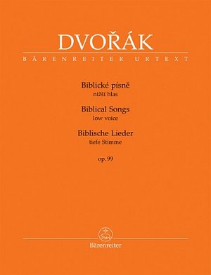 Biblické písně nižší hlas, op. 99