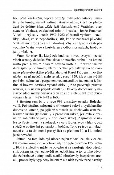 Náhled Tajemství pražských klášterů - Hrad a Hradčany, 1.  vydání