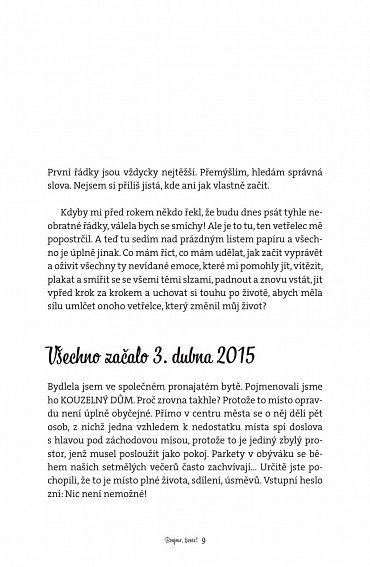 Náhled Bonjour, živote. Cesta, která mě naučila žít s roztroušenou sklerózou