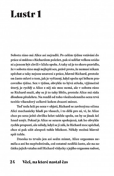 Náhled Věci, na které nastal čas, 1.  vydání