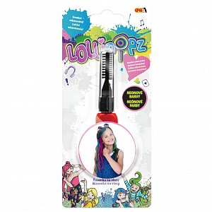 Řasenka na vlasy Lollipopz - červená