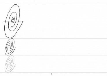 Náhled Písanka 2 – Tahy, čáry – Nácvik písma