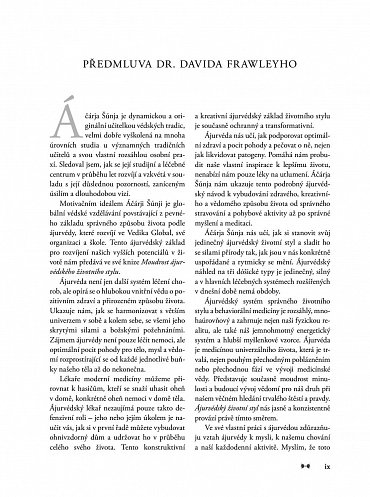 Náhled Moudrost ájurvédského životního stylu - Ucelený recept na optimalizaci zdraví, předcházení nemocem