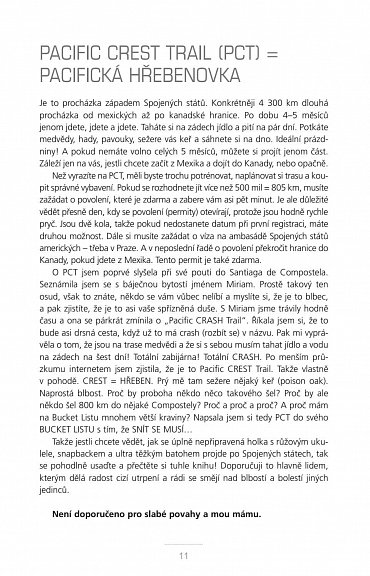 Náhled 151 dní Pacifickou hřebenovkou - Dobrodružství Holky s bucket listem