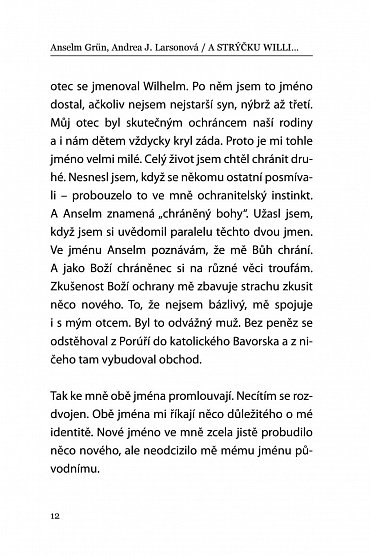 Náhled A strýčku Willi... - Dialog o velkých otázkách života
