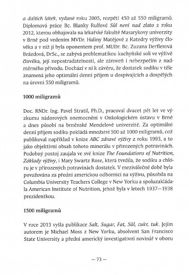 Náhled Pozor, Sůl! - Proč konzumujeme příliš mnoho soli, jak škodí našemu zdraví a co s tím můžeme dělat