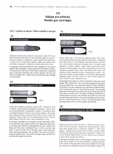 Náhled Atlas nábojů do ručních palných zbraní / Book of Small Arms Cartridges