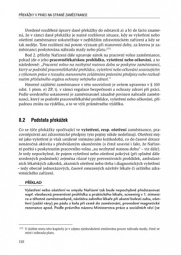 Náhled Překážky v práci na straně zaměstnance i zaměstnavatele