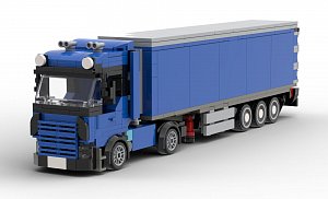 BRIXIES Plus 222.405 Kamion s návěsem, 485 k