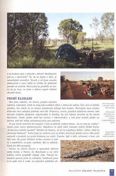 Náhled Austrálie s dítky v zádech