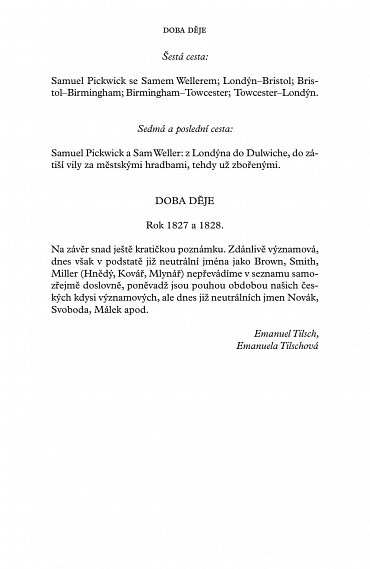Náhled Kronika Pickwickova klubu, 1.  vydání