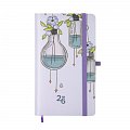 Kapesní diář - Lahvičky s kytkou 2026