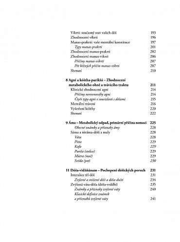 Náhled Učebnice ájurvédy II. - Ucelený průvodce klinickým posouzením