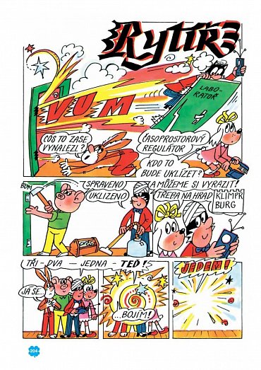 Náhled Úžasné příběhy Čtyřlístku z let 1984 - 1987 / 7. velká kniha