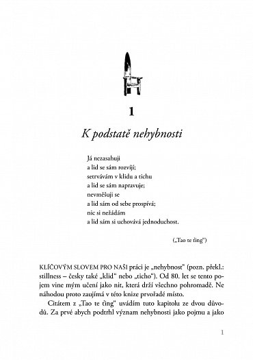 Náhled Prázdná židle - Učení, ne učitel