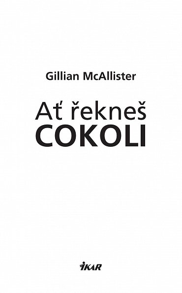 Náhled Ať řekneš cokoli