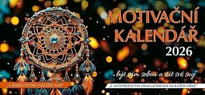 Kalendář 2026 Motivační, stolní, 29,7 x 13,8 cm