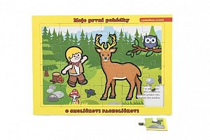Puzzle deskové O Smolíčkovi Pacholíčkovi / 24 dílků