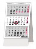 Kalendář stolní 2026 - MINI tříměsíční kalendář ČR/SR