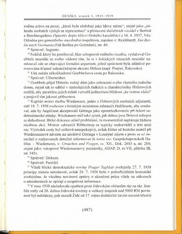 Náhled Deníky 1935-1939 - svazek 3