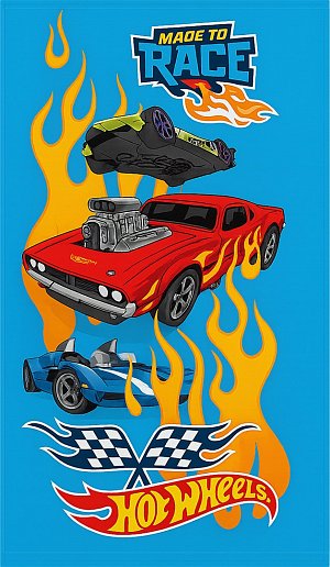 Dětský ručník Hot Wheels Draci Silnic 30x50 cm