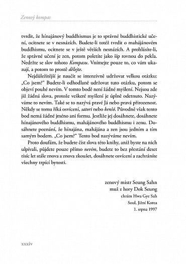 Náhled Zenový kompas