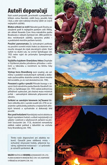 Náhled Namibie a Viktoriny vodopády - Turistický průvodce