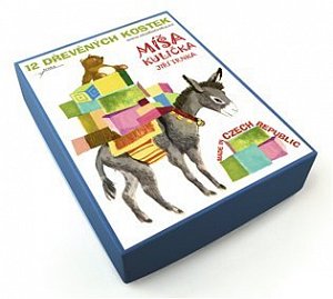 Míša Kulička - dřevěné kostky
