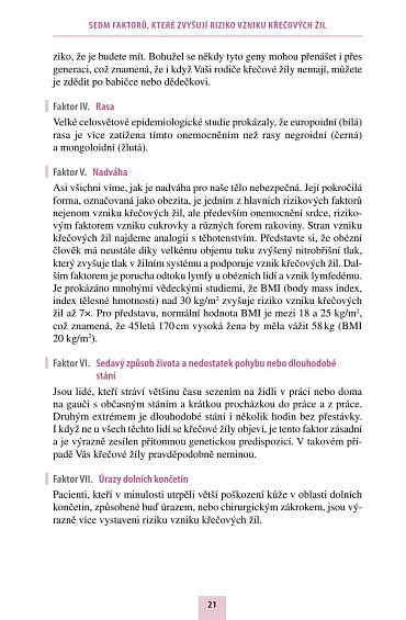 Náhled Žíly, žilky a varixy