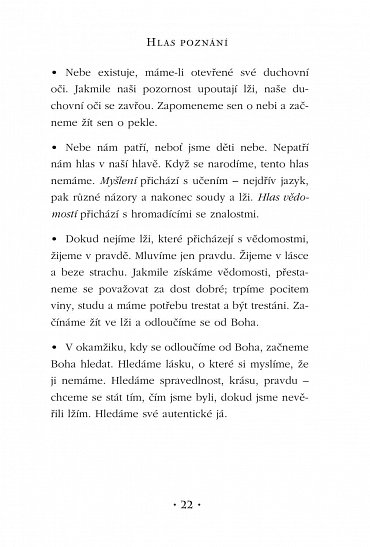 Náhled Hlas poznání, 3.  vydání