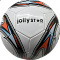 Míč kožený fotbalový Jolly Star Champion velikost č. 5