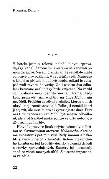 Náhled Poutník z Mohameda - Alláhův hněv, 1.  vydání