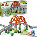 LEGO® DUPLO® 10426 Železniční most a koleje – rozšiřující sada